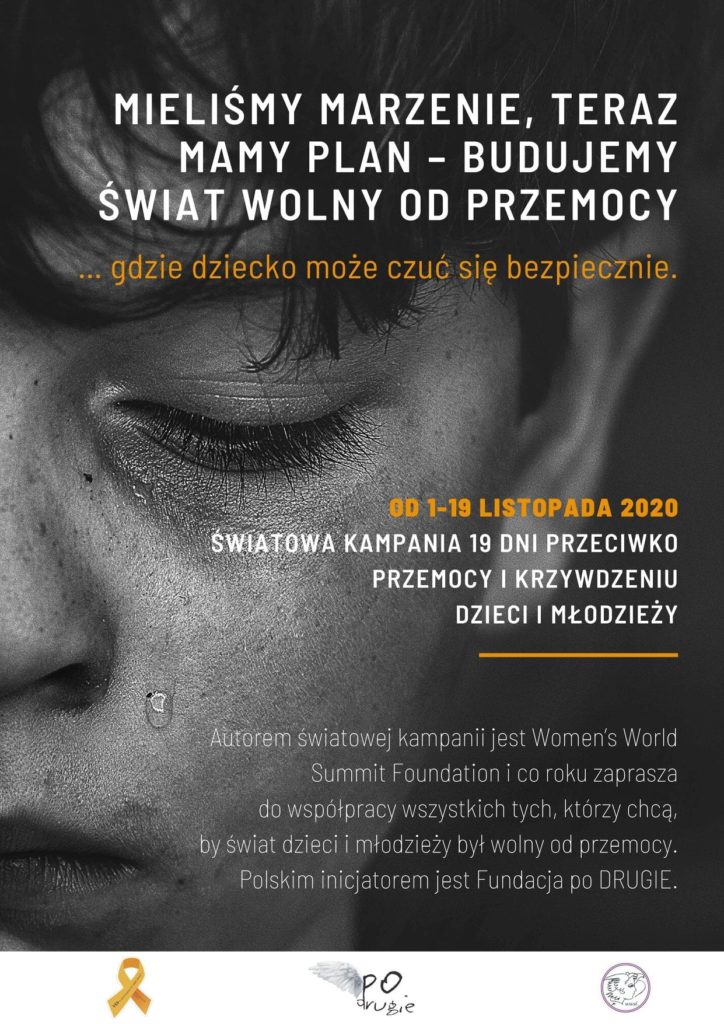 19 dni przeciwko przemocy i krzywdzeniu dzieci i młodzieży