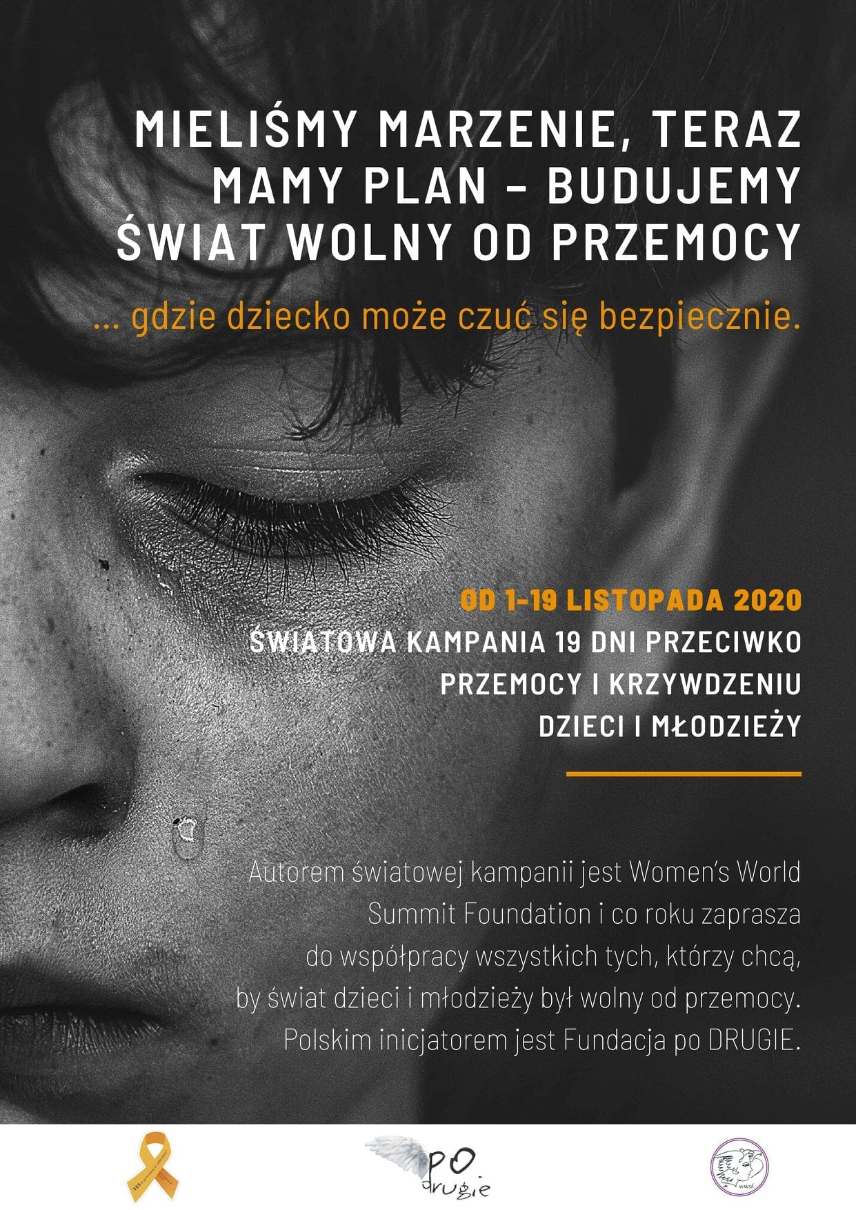 Rusza kampania „19 dni przeciwko przemocy i krzywdzeniu dzieci i młodzieży”