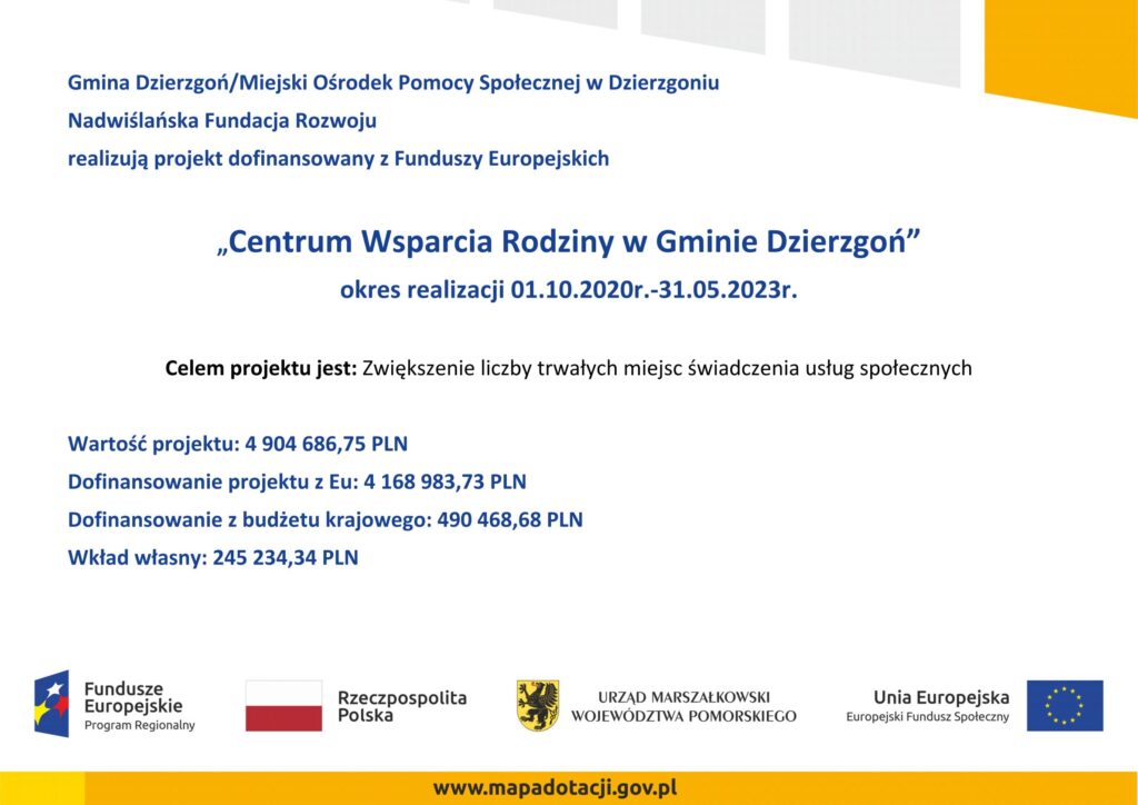 Centrum Wsparcia Rodziny w Gminie Dzierzgoń