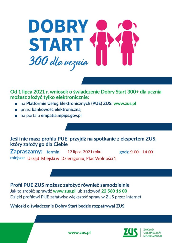 DOBRY START 300 dla ucznia