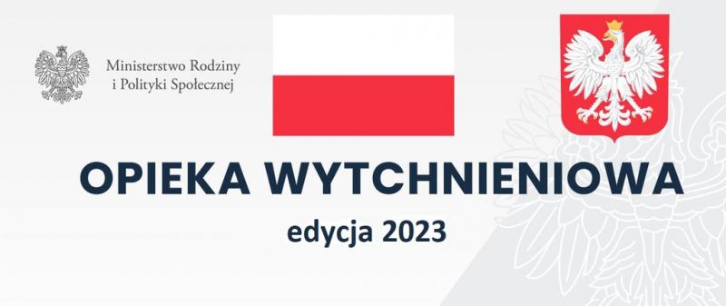 OPIEKA WYTCHNIENIOWA edycja 2023