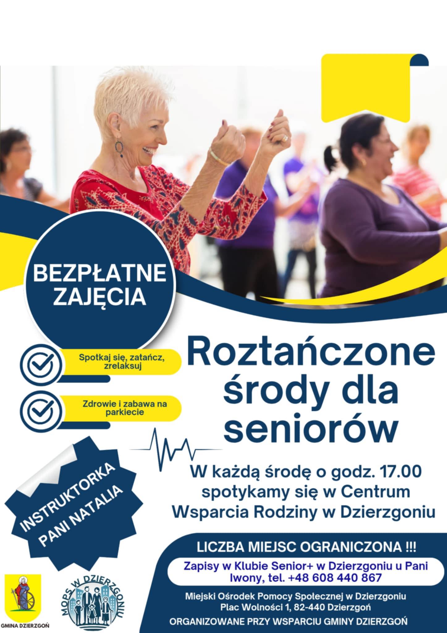 Roztańczone środy dla Seniorów