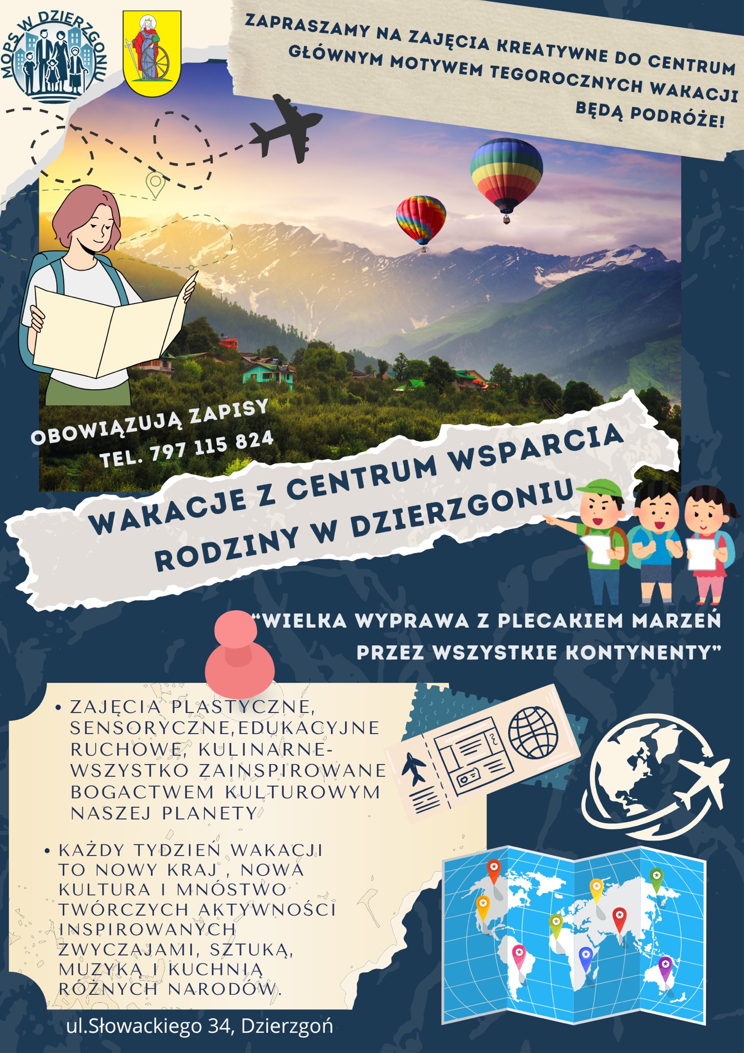 WAKACJE W CENTRUM WSPARCIA RODZINY !!!