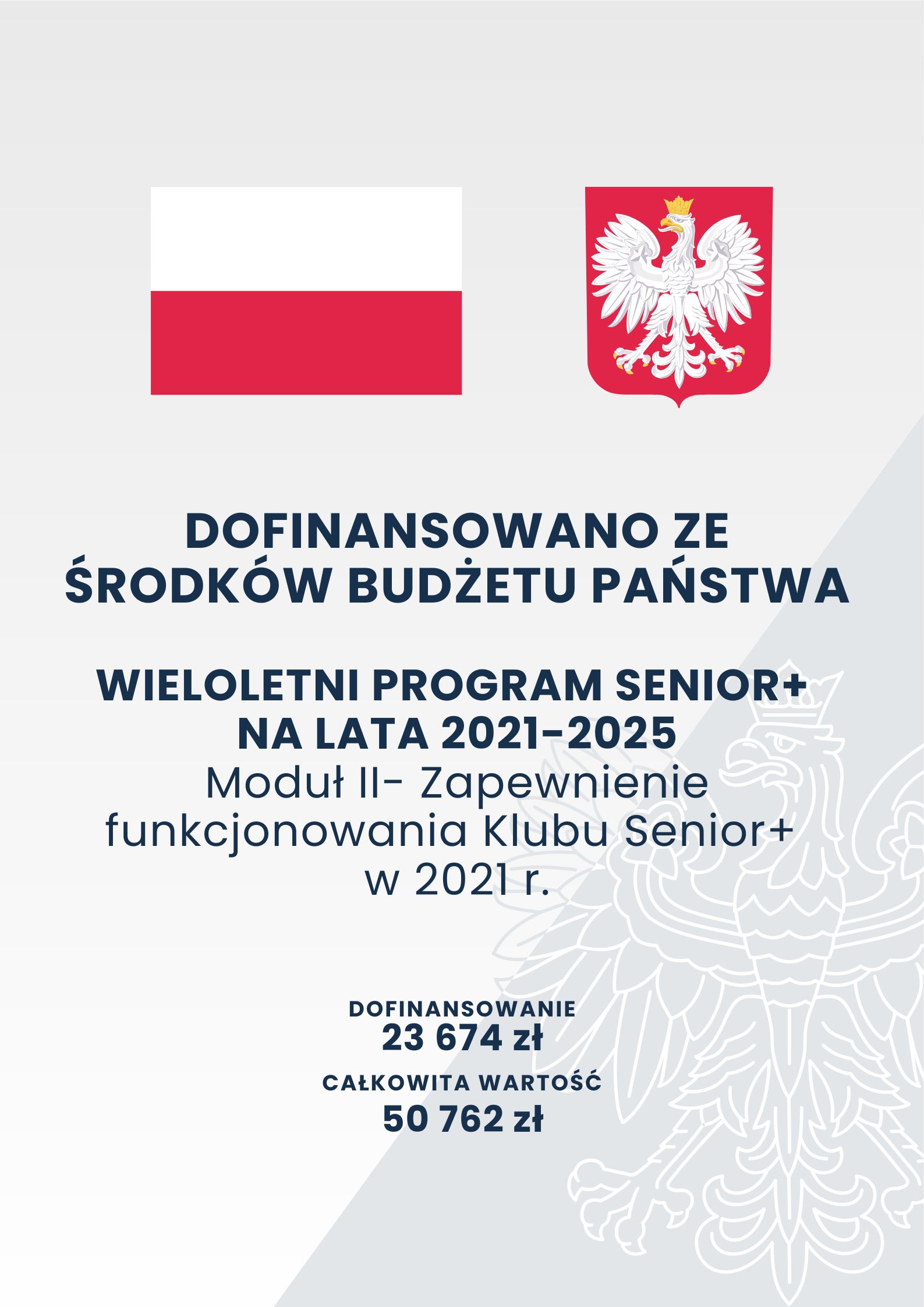Dofinansowanie Klub Senior+