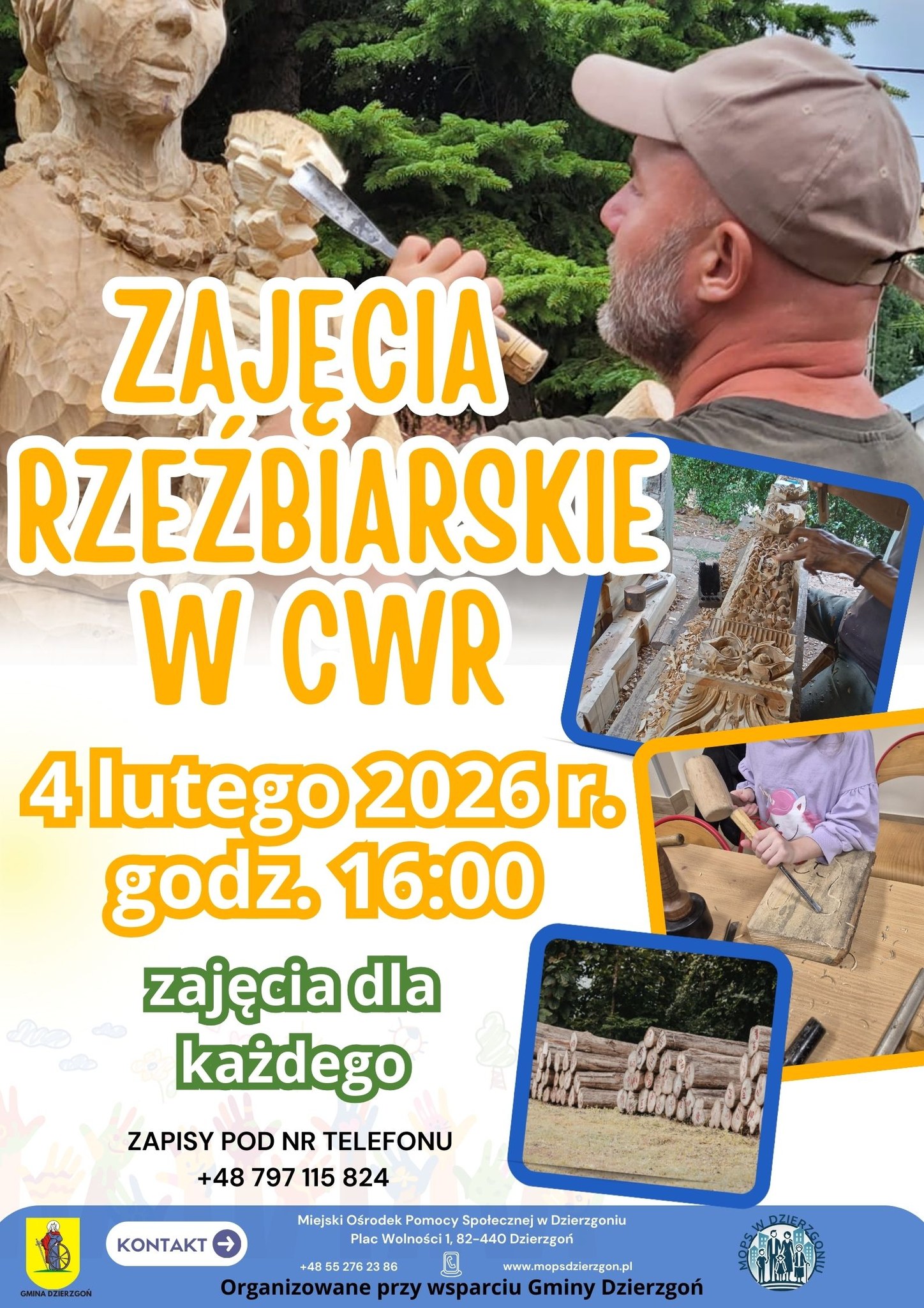 Zajęcia rzeźbiarskie
