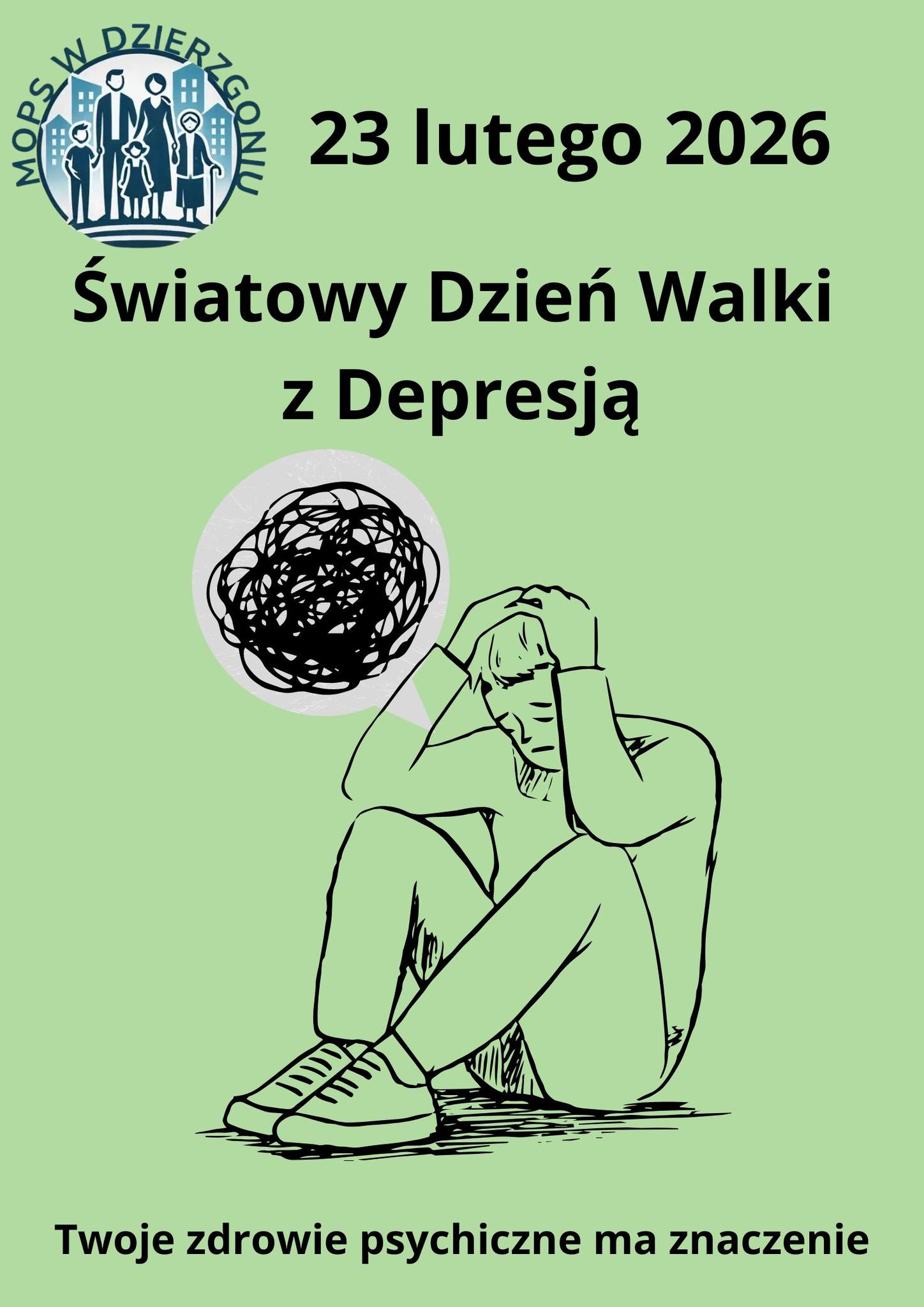 23 lutego – Światowy Dzień Walki z Depresją